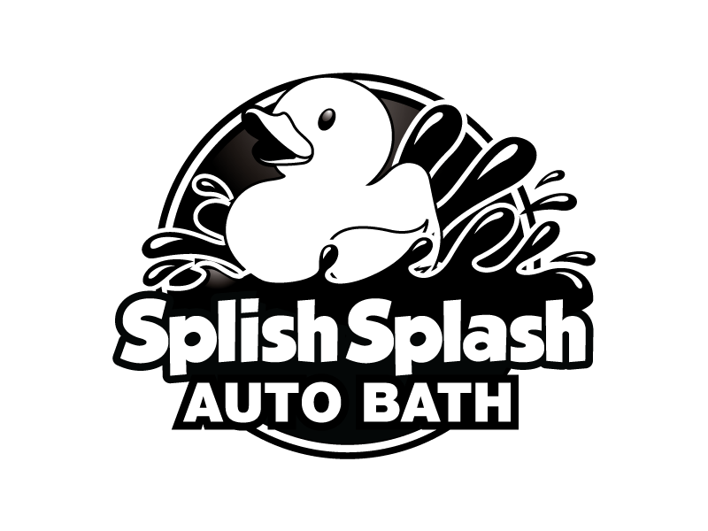 Splish Splash Auto Bath logo design by Pompi