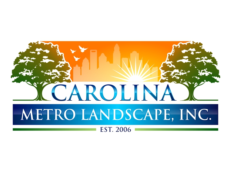 Carolina-Metro Landscape, Inc. logo design by yunda
