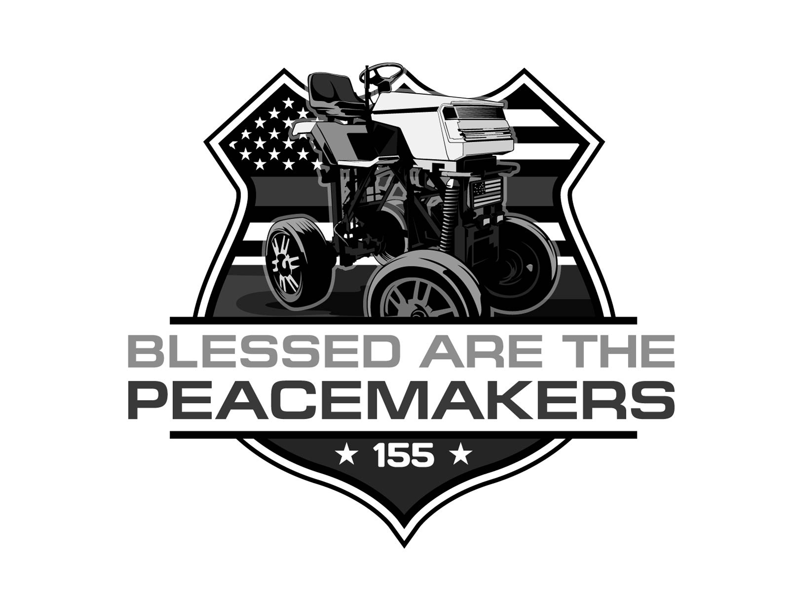 Blessed are the Peacemakers logo design by DreamLogoDesign