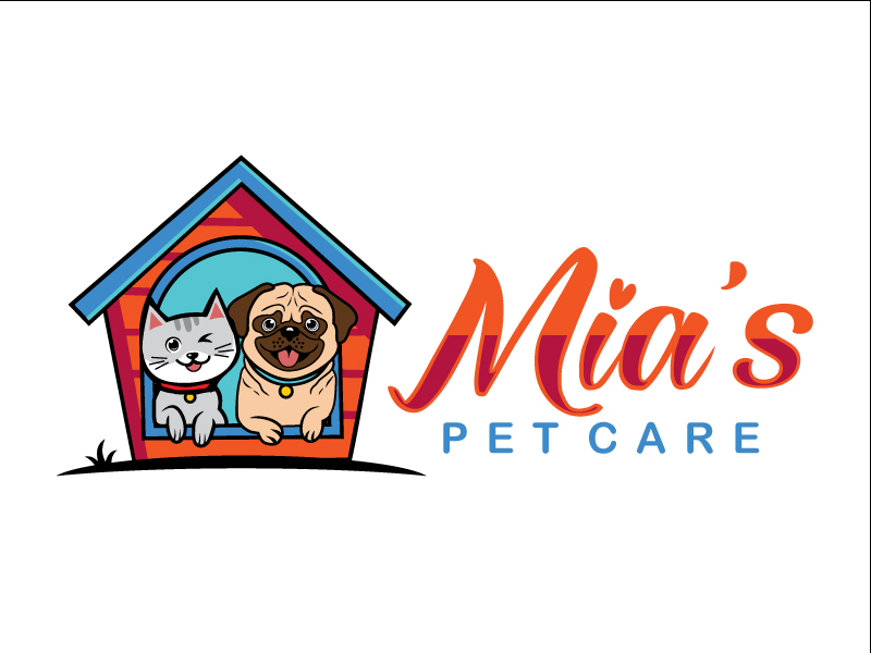 Mia's Pet Care logo design by ruki