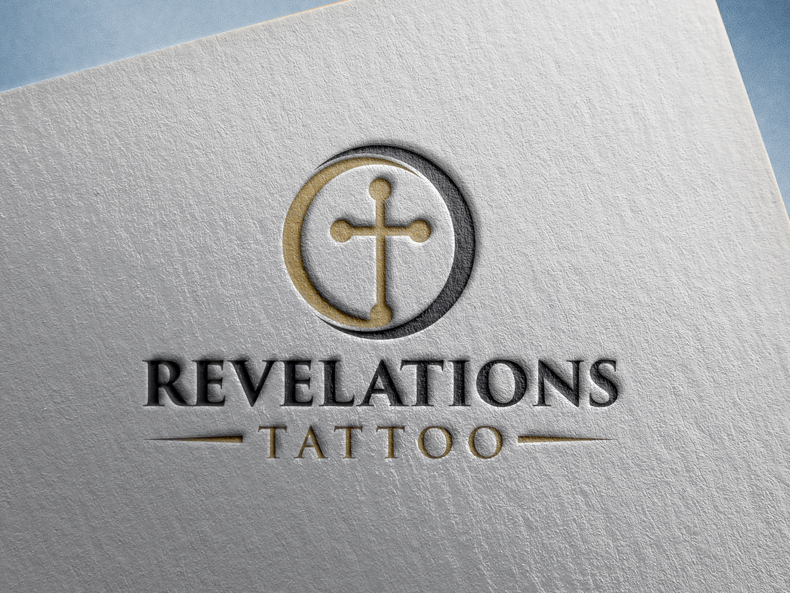 Revelations Tattoo logo design by aryamaity