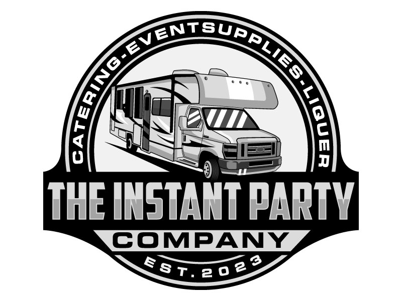 The Instant Party Company logo design by LogoQueen