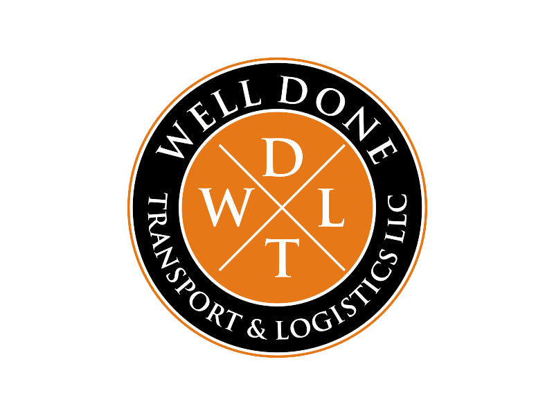 Well Done Transport & Logistics LLC logo design by johana