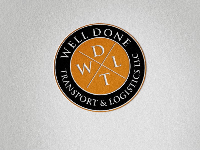 Well Done Transport & Logistics LLC logo design by johana