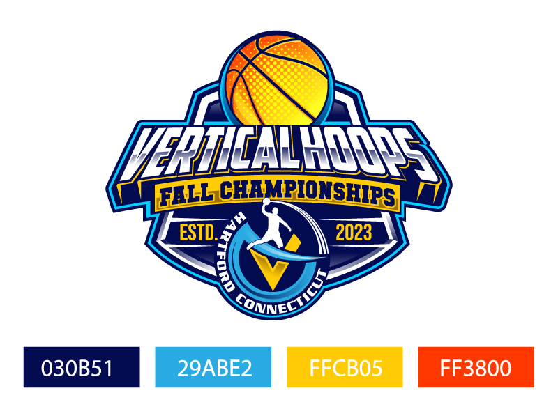 Vertical Hoops Fall Championships logo design by Suvendu