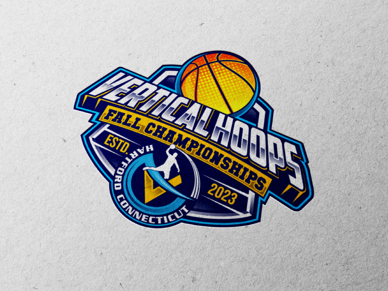 Vertical Hoops Fall Championships logo design by Suvendu