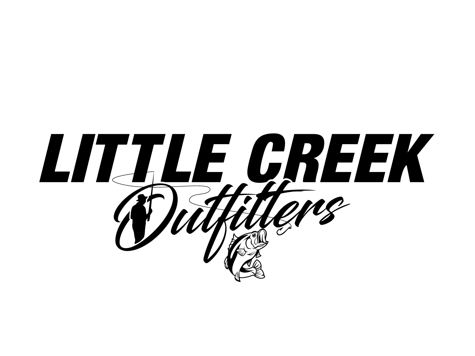 Little Creek Outfitters logo design by DreamLogoDesign