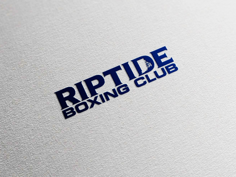 Riptide Boxing Club logo design by oindrila chakraborty