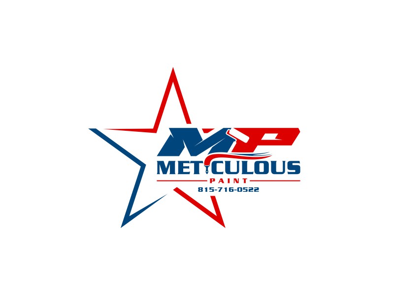 Meticulous Paint logo design by Gedibal