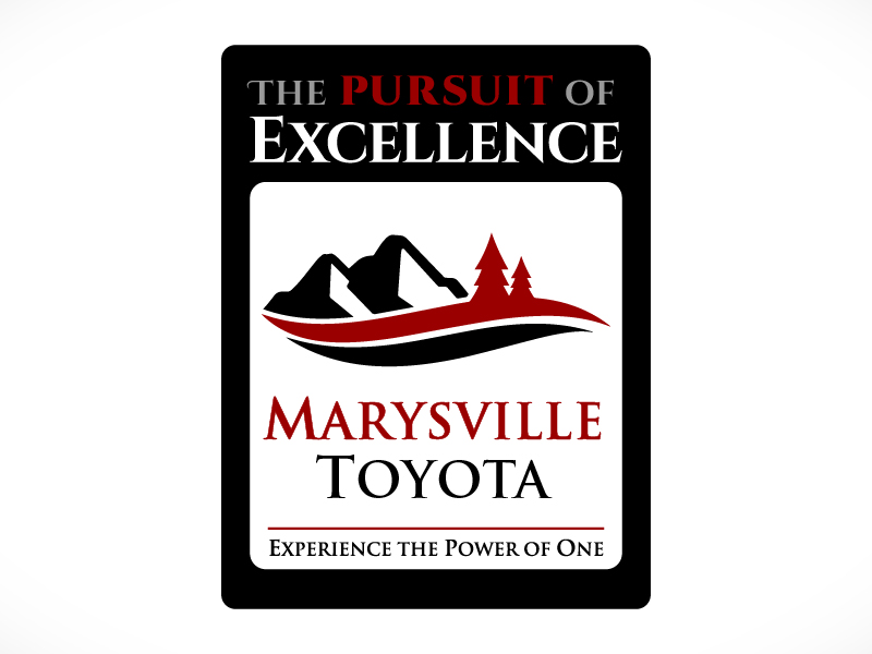 Marysville Toyota logo design by Herquis
