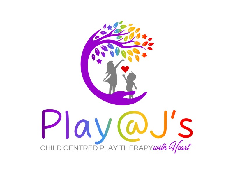 Play @ J'S   CCPT with Heart logo design by coco