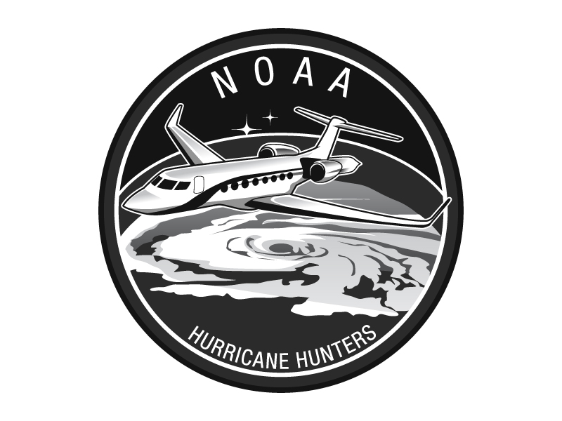 NOAA Hurricane Hunters logo design by DreamLogoDesign