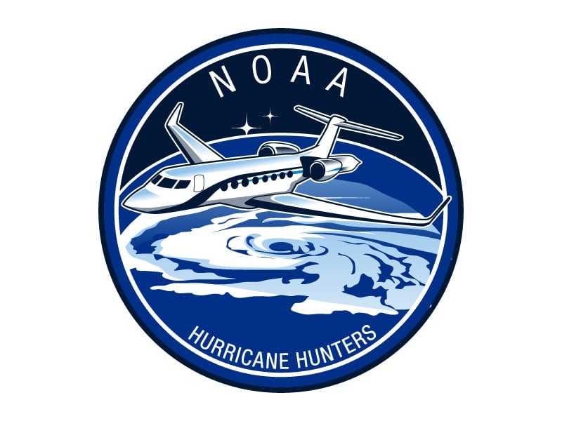NOAA Hurricane Hunters logo design by DreamLogoDesign