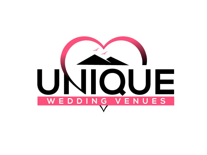 Glamping Wedding Venues logo design by DreamLogoDesign