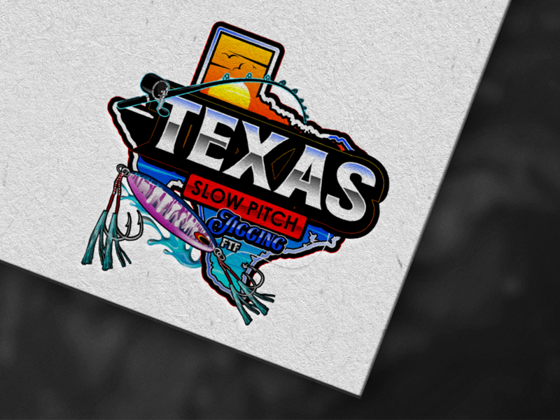 TxSPJ or Texas Slow Pitch Jigging logo design by uttam