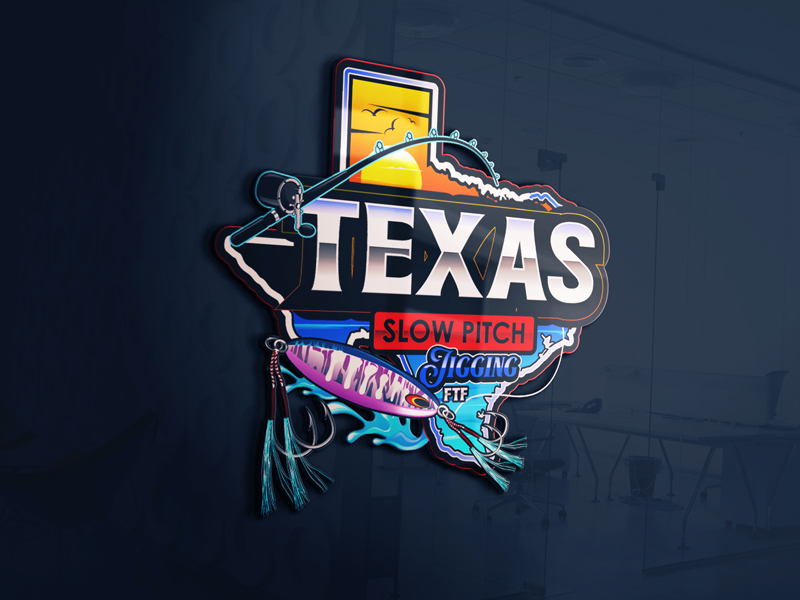 TxSPJ or Texas Slow Pitch Jigging logo design by uttam