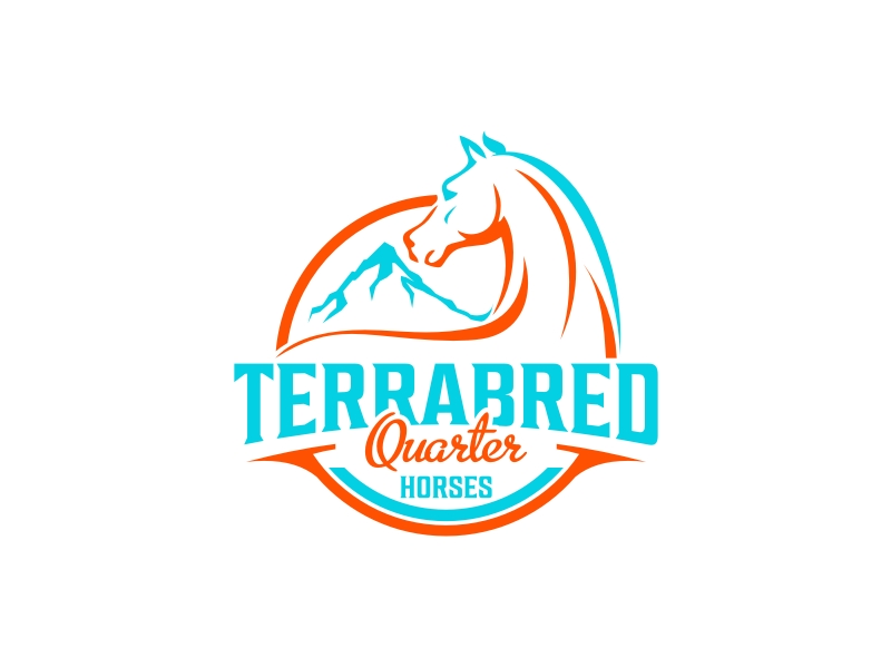 TerraBred Quarter Horses logo design by achang