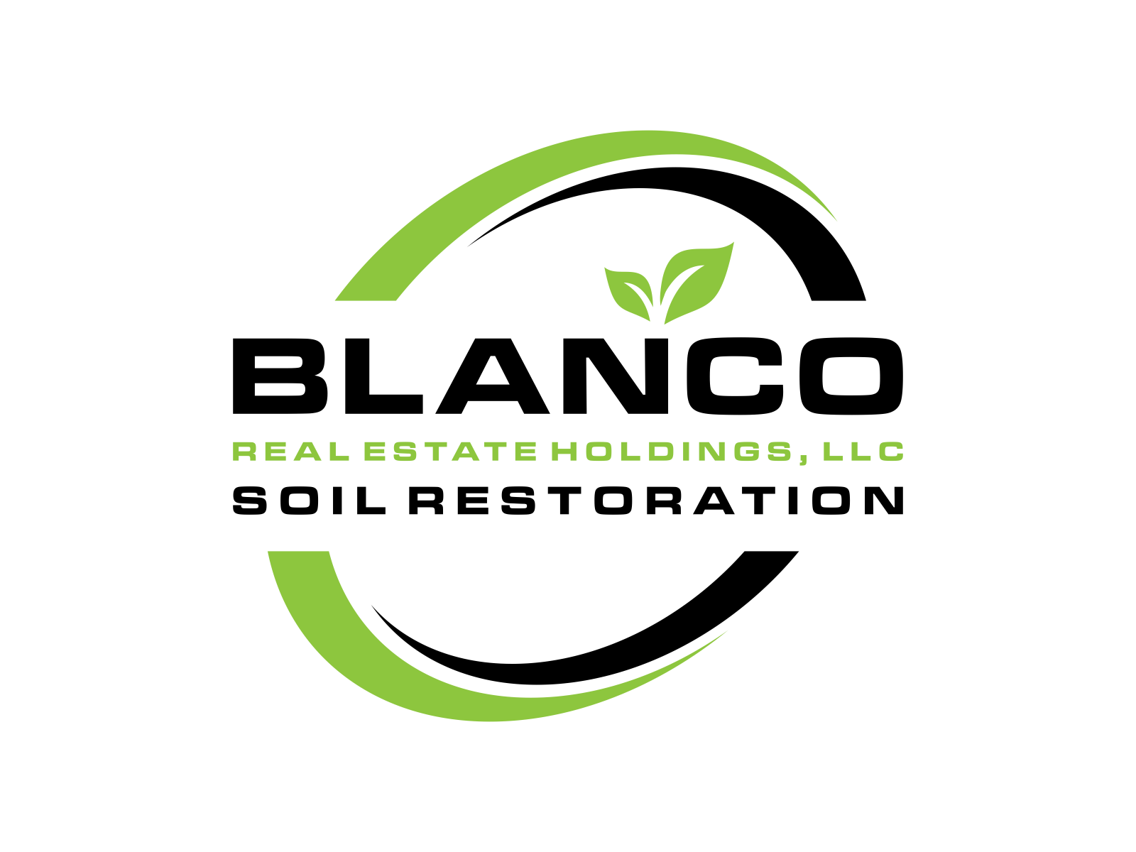 Blanco Real Estate Holdings, LLC Soil Restoration logo design by kozen