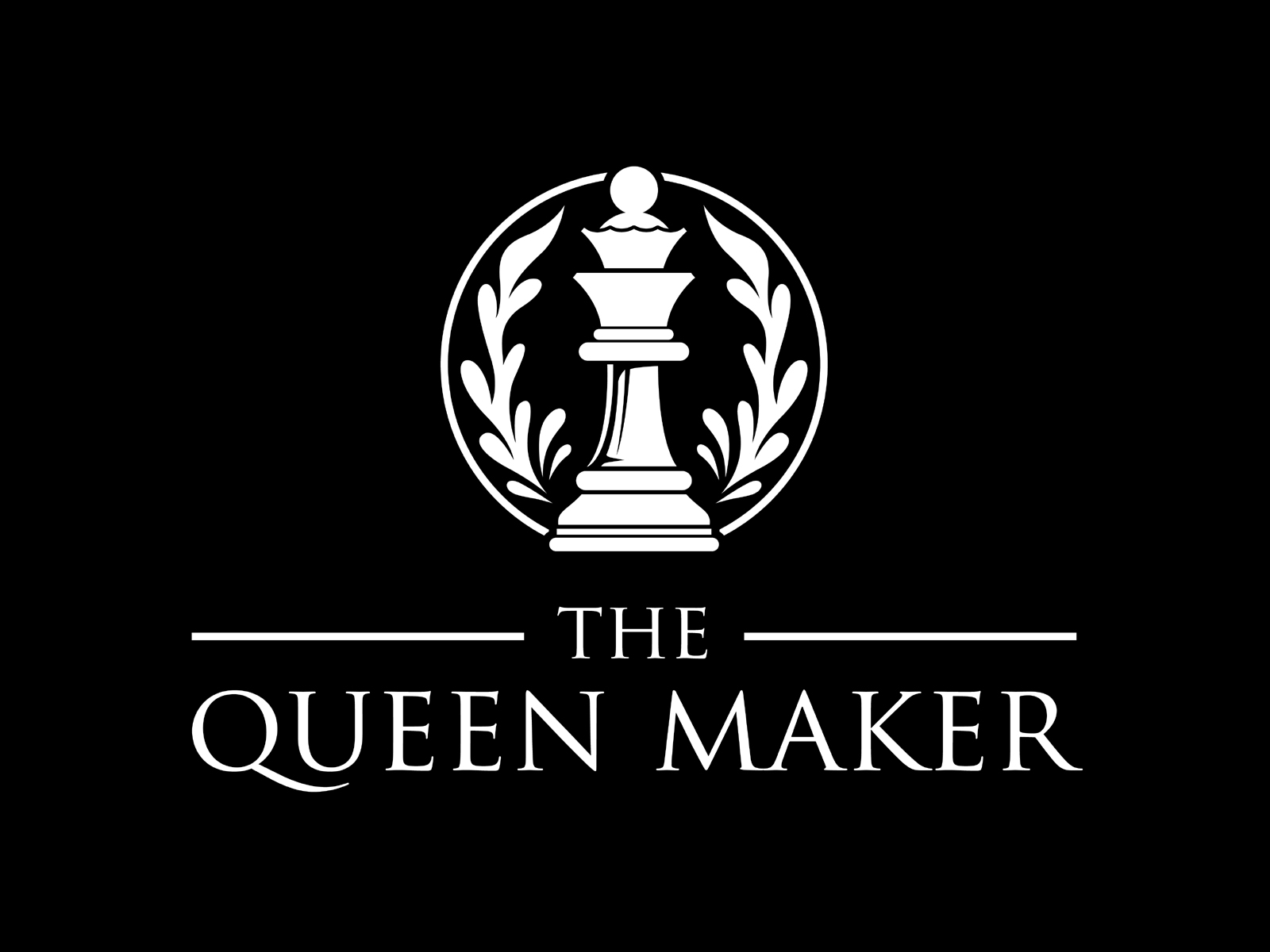 The Queen Maker logo design by MAXR