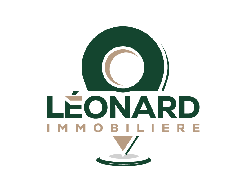 LEONARD IMMOBILIERE logo design by Herquis