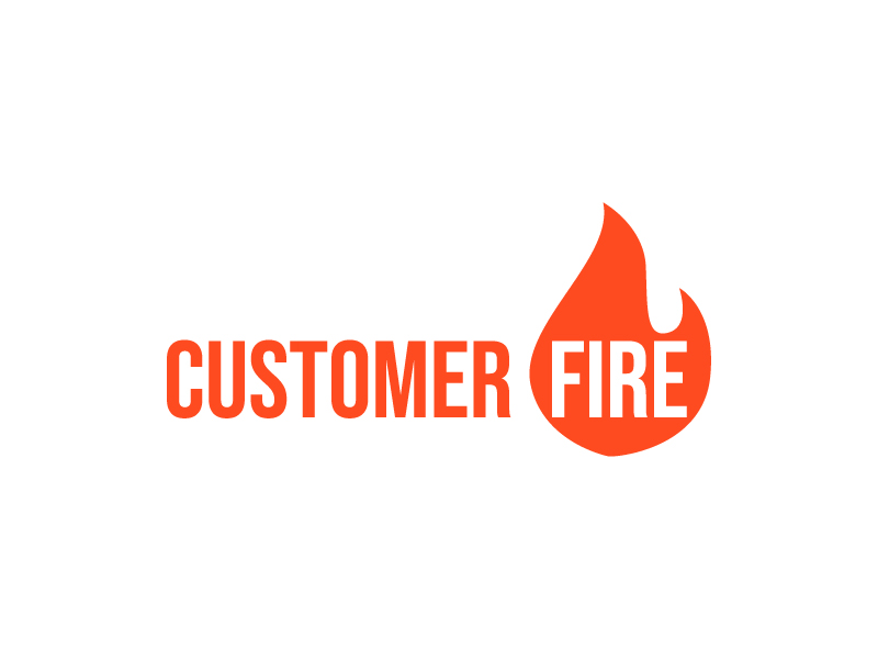Customer Fire logo design by Bright Ritchil