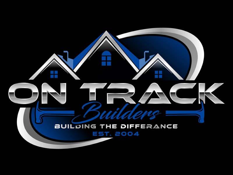 On Track Builders, Inc logo design by Mary