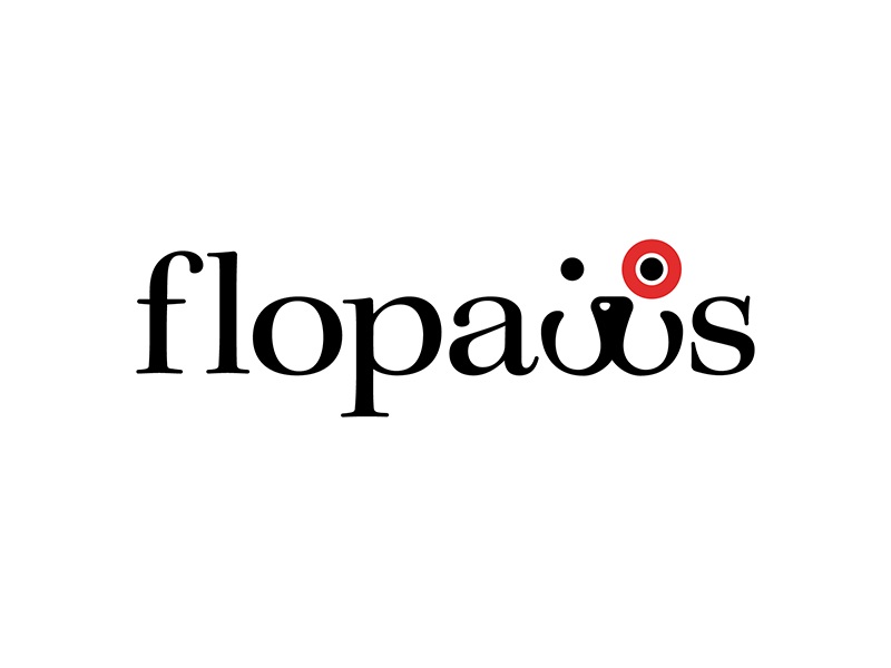 flopaws logo design by VhienceFX