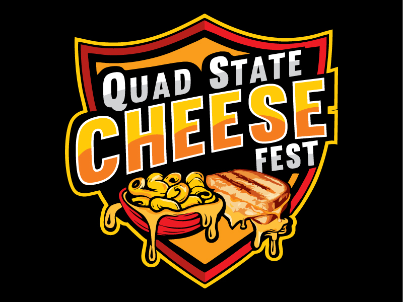 Quad State Cheese Fest logo design by ruki
