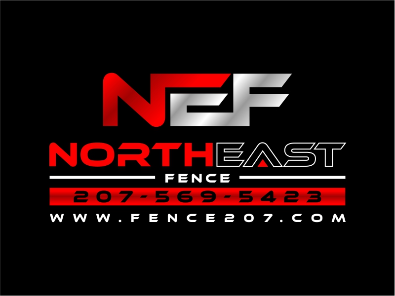 North East Fence logo design by kimora