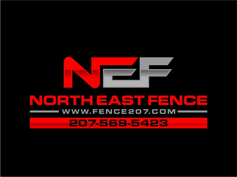 North East Fence logo design by kimora