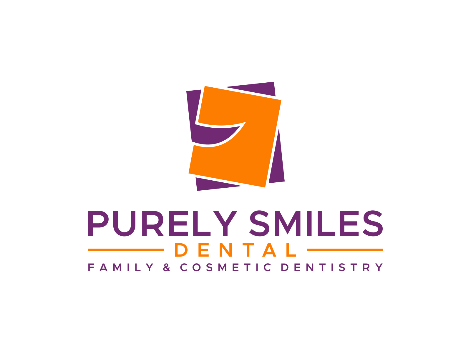 Purely Smiles Dental logo design by Yoga Perdana
