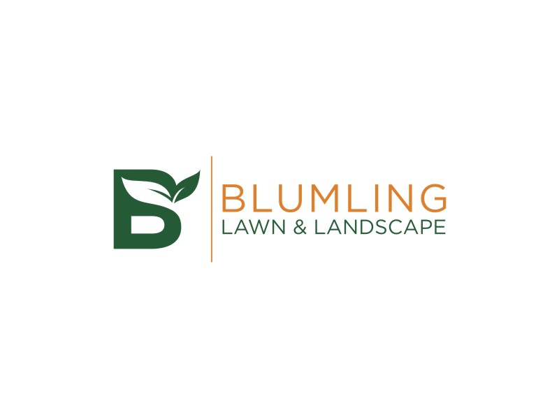 Blumling Lawn & Landscape logo design by Puput Kete