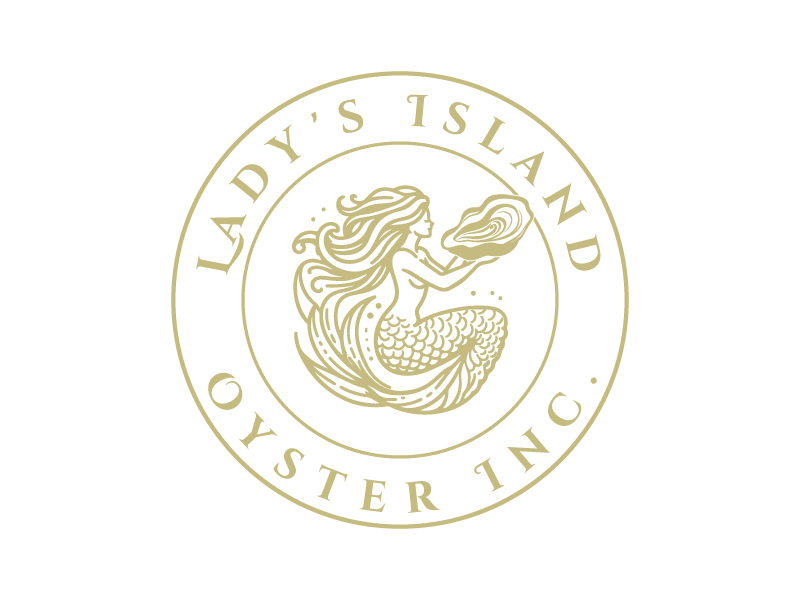 Lady's Island Oyster logo design by Bright Ritchil