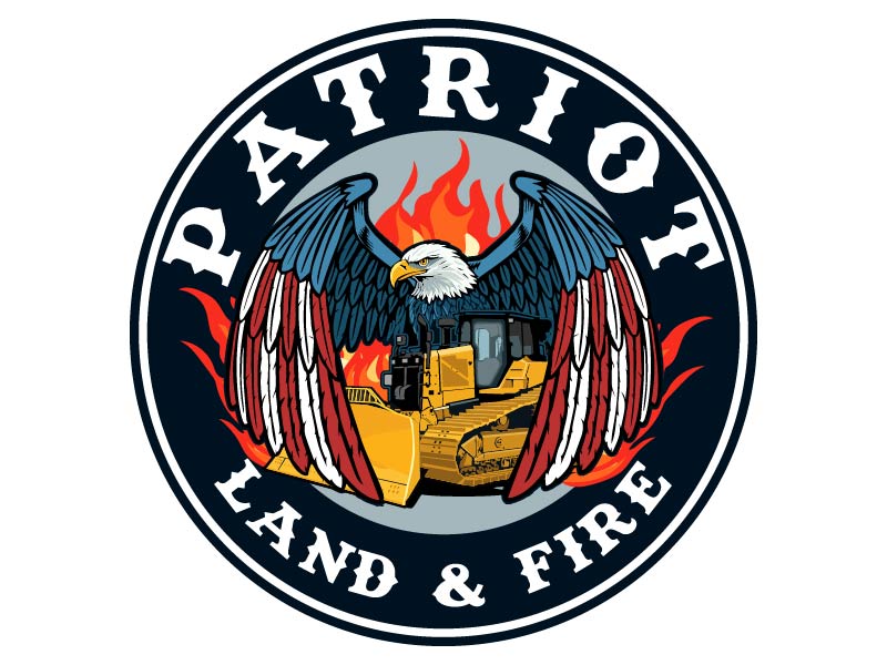 Patroit Land & Fire logo design by IanGAB