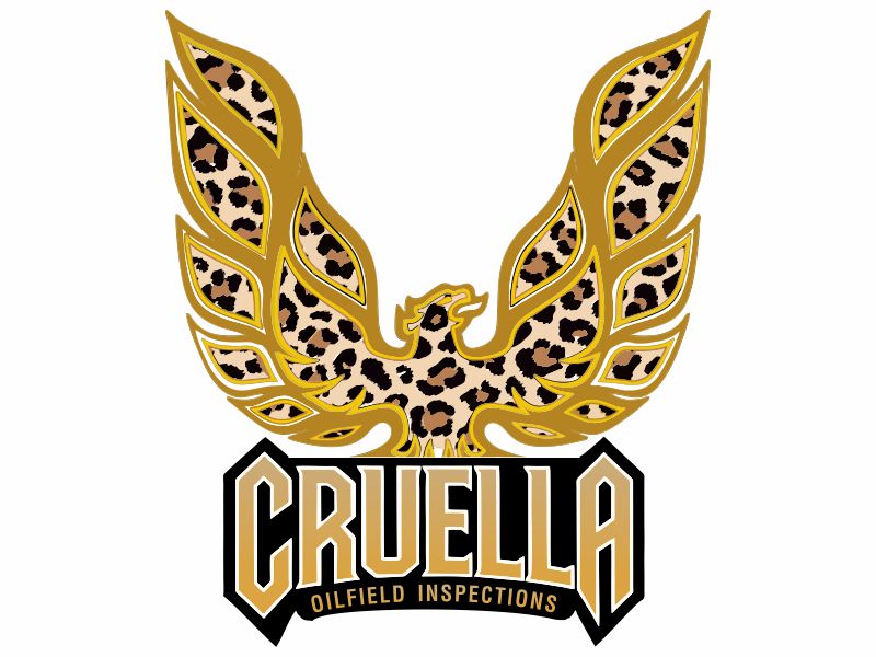 Cruella Oilfield Inspections logo design by Octavino Arianto