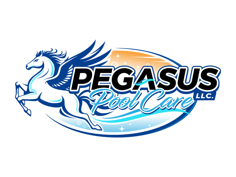 PEGASUS POOL CARE, LLC. logo design by dasigns