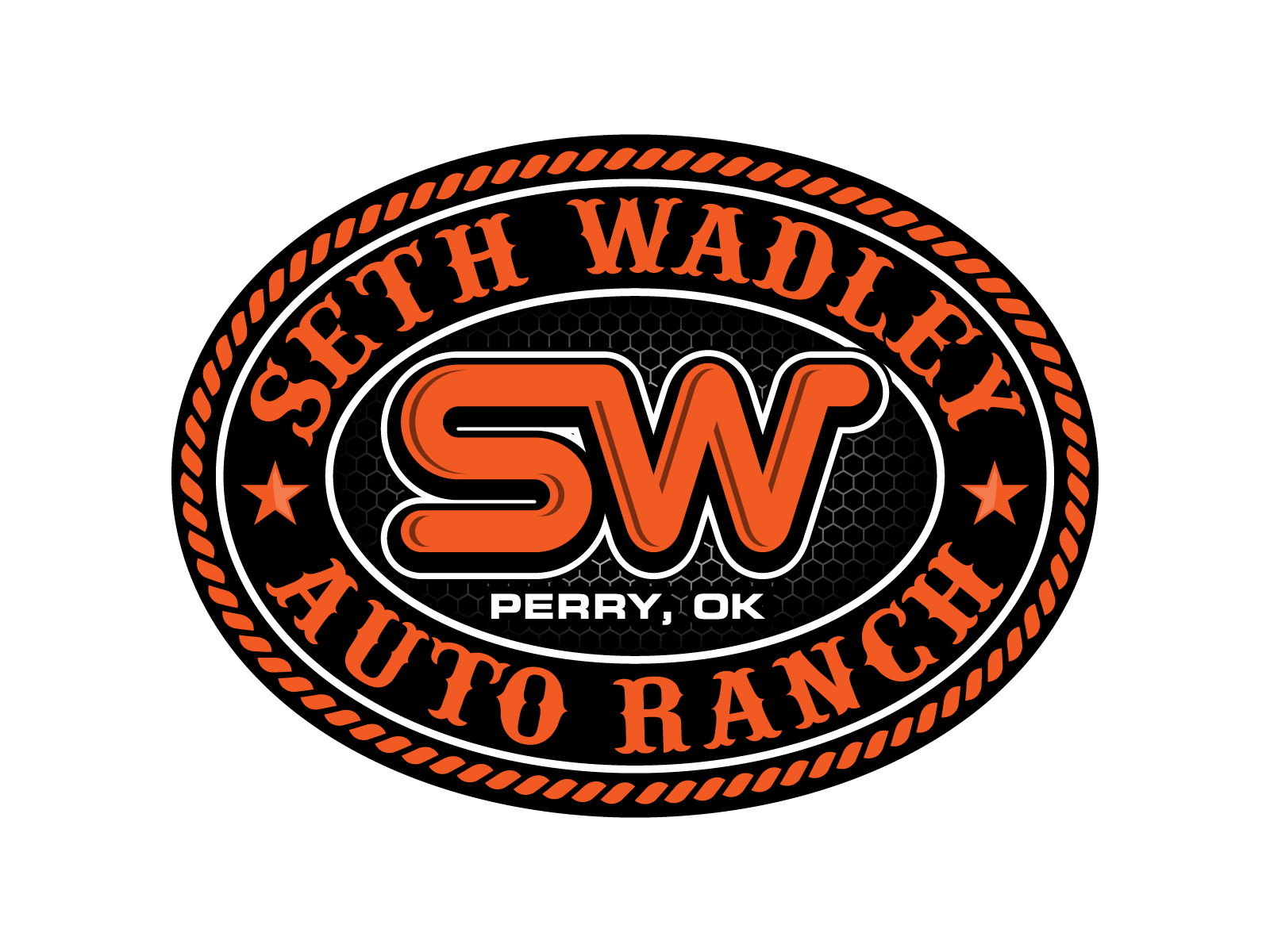 SW Auto Ranch logo design by subrata