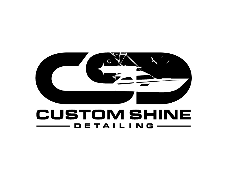 Custom Shine Detailing logo design by DreamLogoDesign