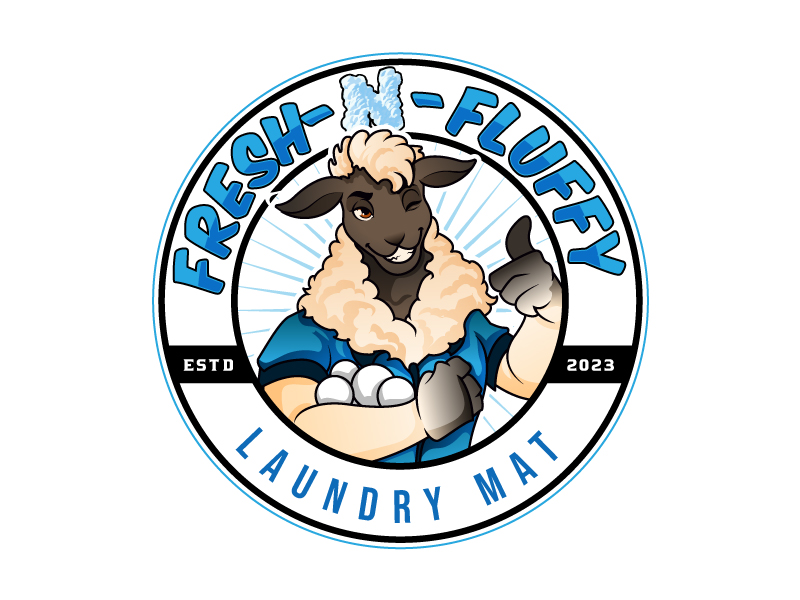 Fresh-N-Fluff logo design by Ishika Halder