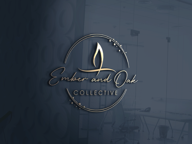Ember And Oak Collective logo design by jaize