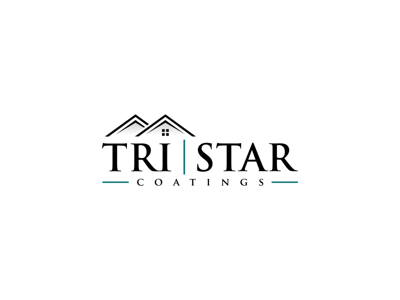 Tri Star Coatings llc. logo design by goblin