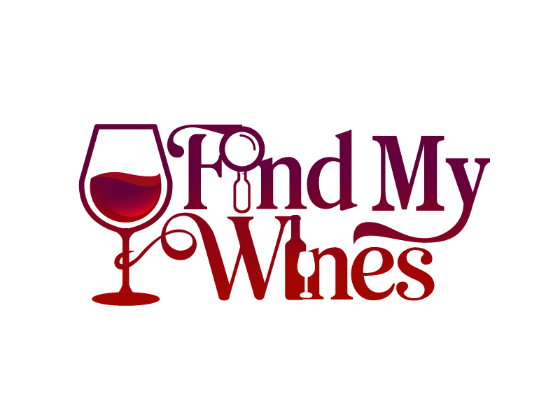 Find My Wines logo design by dasigns