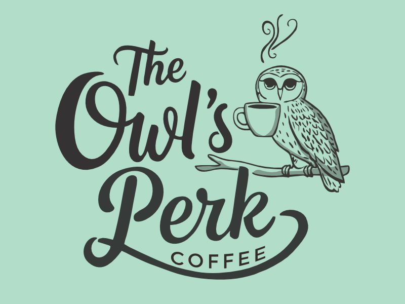 The Owl’s Perk Logo Design