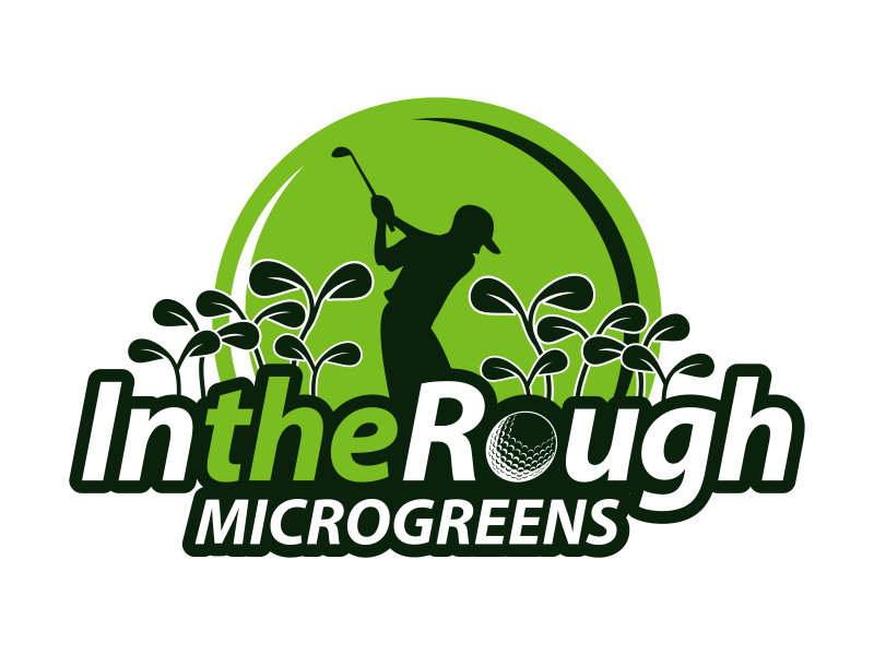 In the Rough MICROGREENS logo design by ingepro