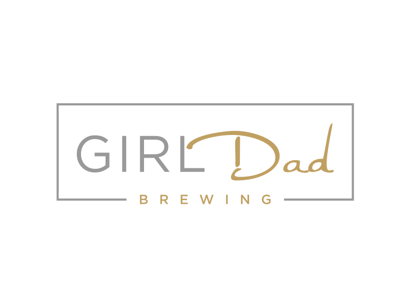 Girl Dad Brewing logo design by Artomoro