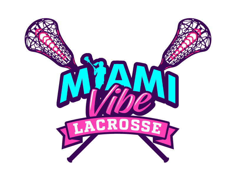 Miami Vibe Lacrosse logo design by jaize