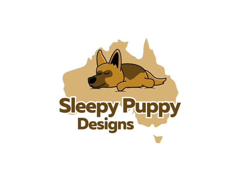 Sleepy Puppy Designs By Jason White logo design by brandshark