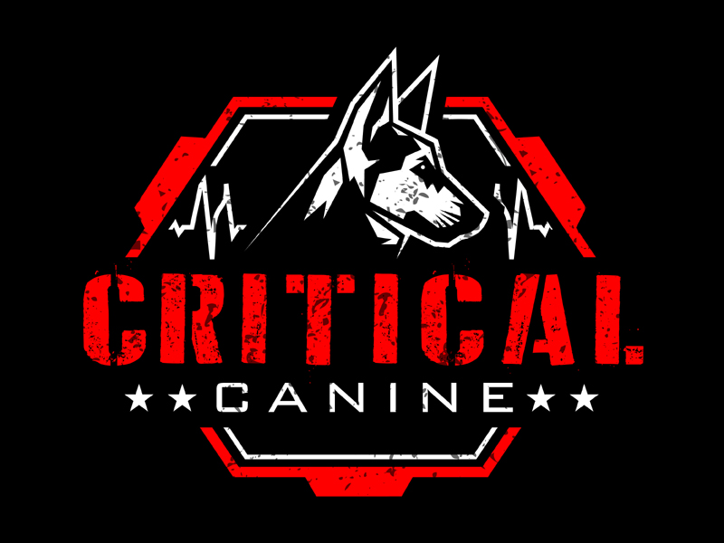 Critical Canine logo design by MAXR