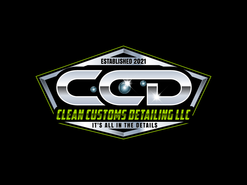 Clean Customs Detailing LLC logo design by uttam