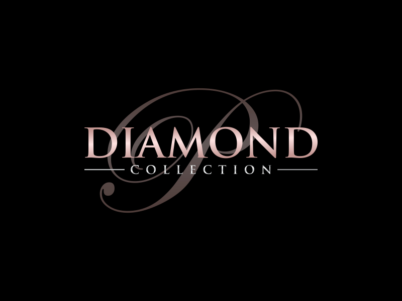 P Diamond Collection logo design by javaz